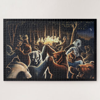 Rompecabezas de baile del arte de los osos -