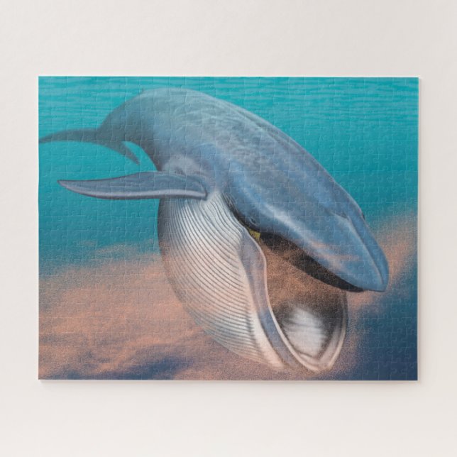 Rompecabezas de Baleen Whale Jigsaw (Horizontal)