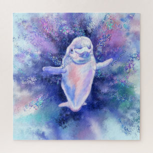 Rompecabezas de ballena de Beluga