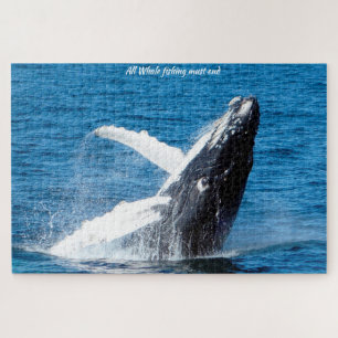 Rompecabezas de ballena jorobada Alaska