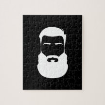 Rompecabezas de barba blanca