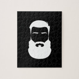 Rompecabezas de barba blanca