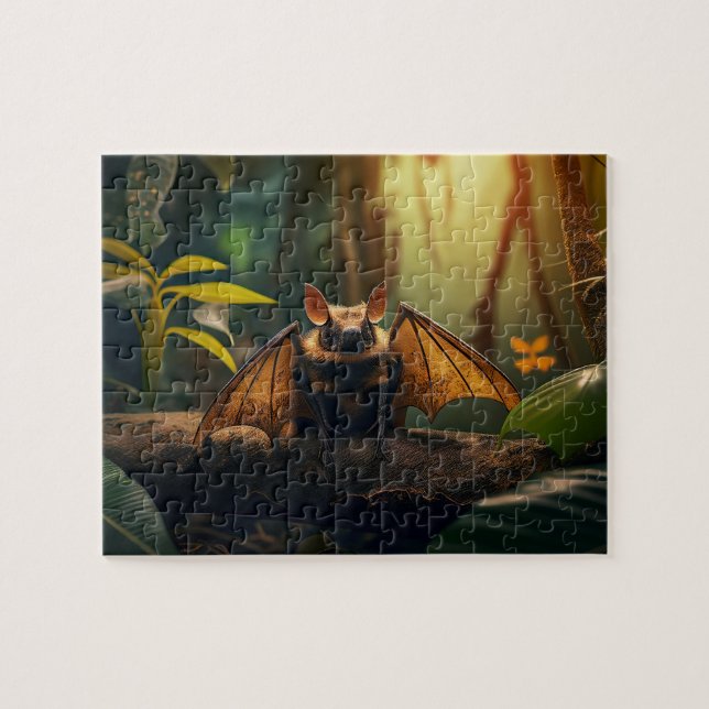 Rompecabezas de Bat Jigsaw - Jungla (Horizontal)