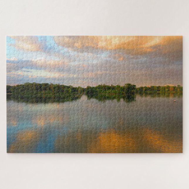 Rompecabezas de Bda Maka Ska Minneapolis Jigsaw de (Horizontal)
