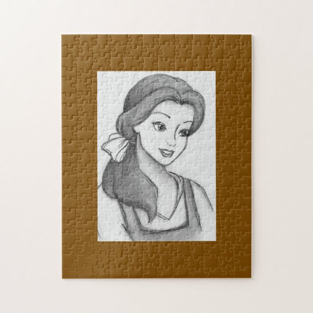 Rompecabezas de Belle de Disney (Vertical)
