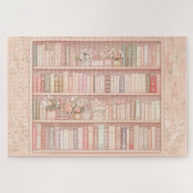 Rompecabezas de biblioteca (Horizontal)