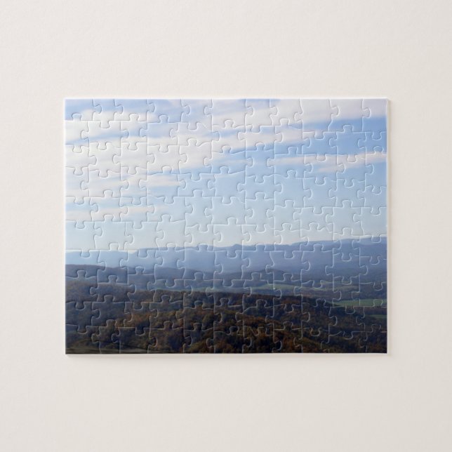 Rompecabezas de Blue Ridge Mountains (Horizontal)