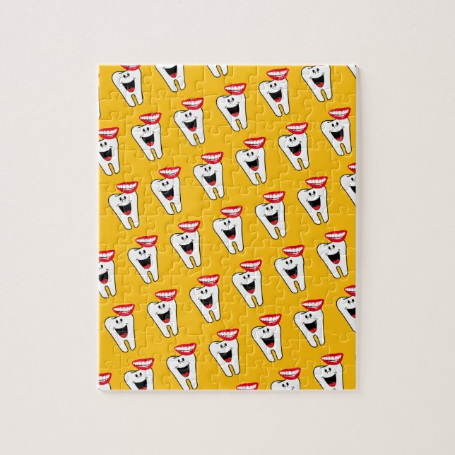 Rompecabezas de boca de dientes Dentista (Vertical)