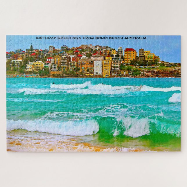 Rompecabezas de Bondi Beach Australia (Horizontal)