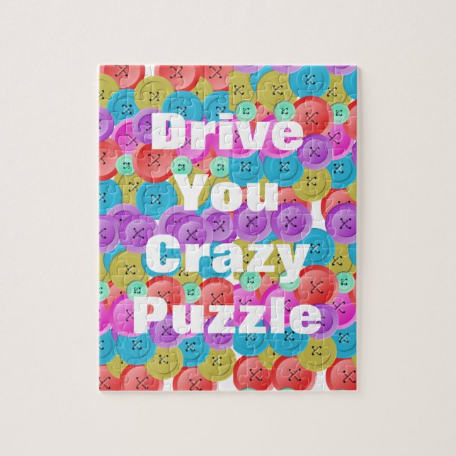 Rompecabezas de botones multicolor (Vertical)