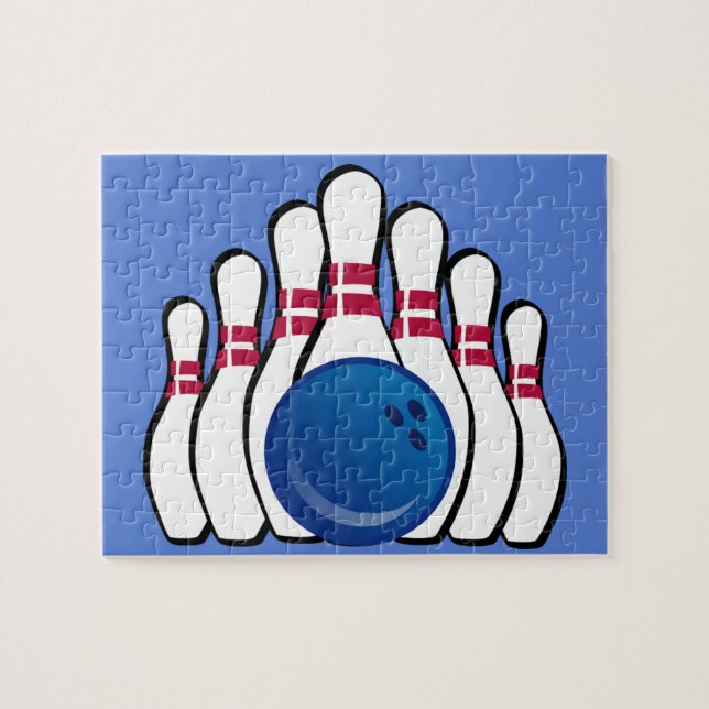 Rompecabezas de Bowling Design Jigsaw (Horizontal)
