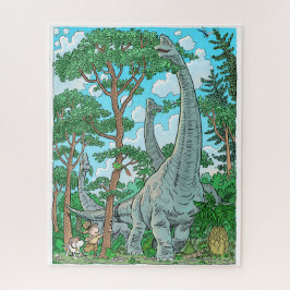 Rompecabezas de Brachiosaurus 520 pieza