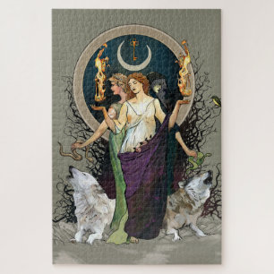 Rompecabezas de Brujas - Hecate - Rompecabezas de