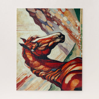 Rompecabezas de Caballo Rojo 500 Piece