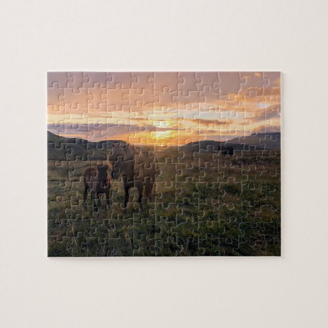 Rompecabezas de caballos Ilimpios (Horizontal)