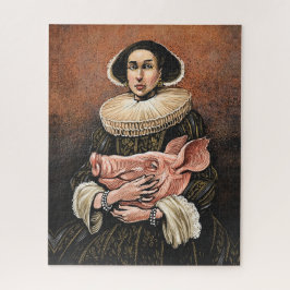 Rompecabezas de cabeza de cerdo