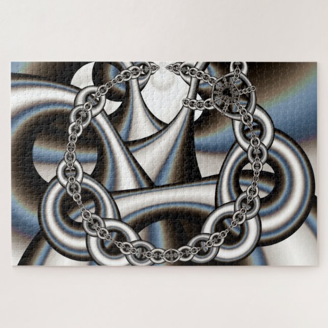 rompecabezas de cadenas fractales (Horizontal)