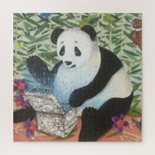 Rompecabezas de caja de Panda Dora