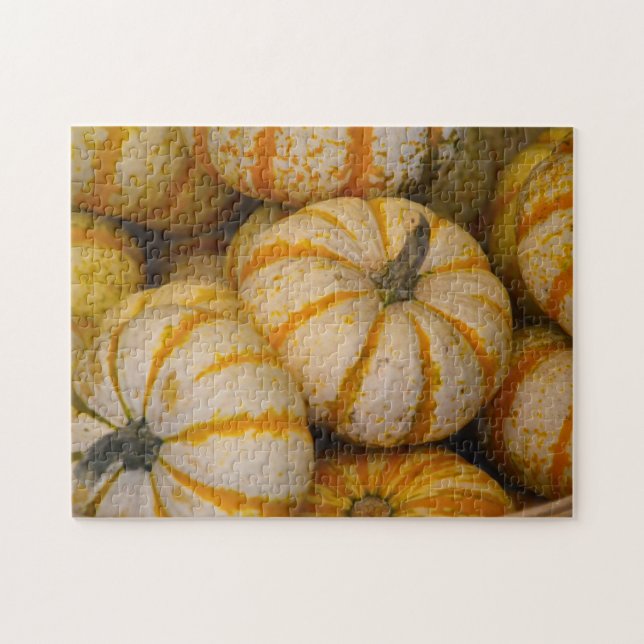 Rompecabezas de calabaza otoñal (Horizontal)
