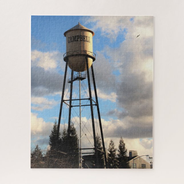 Rompecabezas de Campbell Water Tower 16x20 (Vertical)