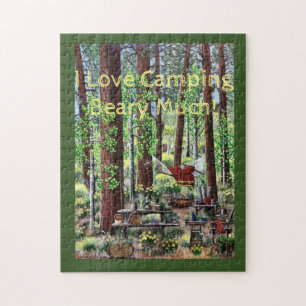 Rompecabezas de camping