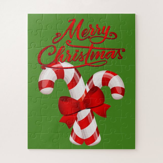 Rompecabezas de canas de candía (Vertical)