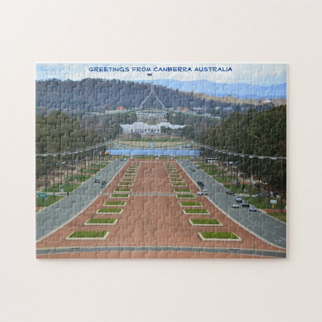 Rompecabezas de Canberra Australia (Horizontal)