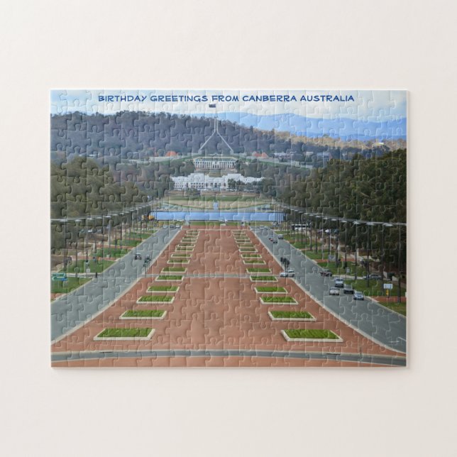 Rompecabezas de Canberra Australia (Horizontal)