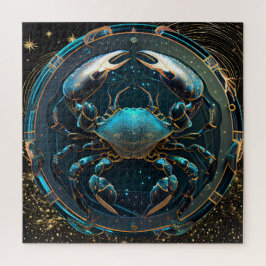 Rompecabezas de cáncer de Rótulo zodiaco, 20 "x20"