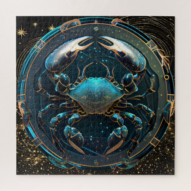 Rompecabezas de cáncer de Rótulo zodiaco, 20 "x20" (Vertical)