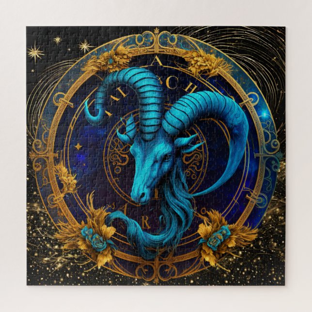 Rompecabezas de Capricornio de Rótulo Zodiaco, 20  (Vertical)
