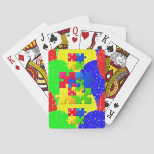 Rompecabezas de cartas de juego