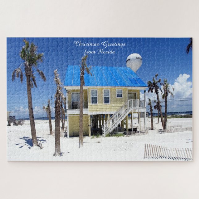 Rompecabezas de Casa de Playa en Florida (Horizontal)