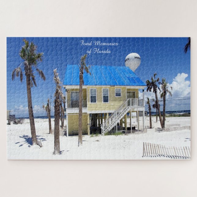 Rompecabezas de Casa de Playa en Florida (Horizontal)