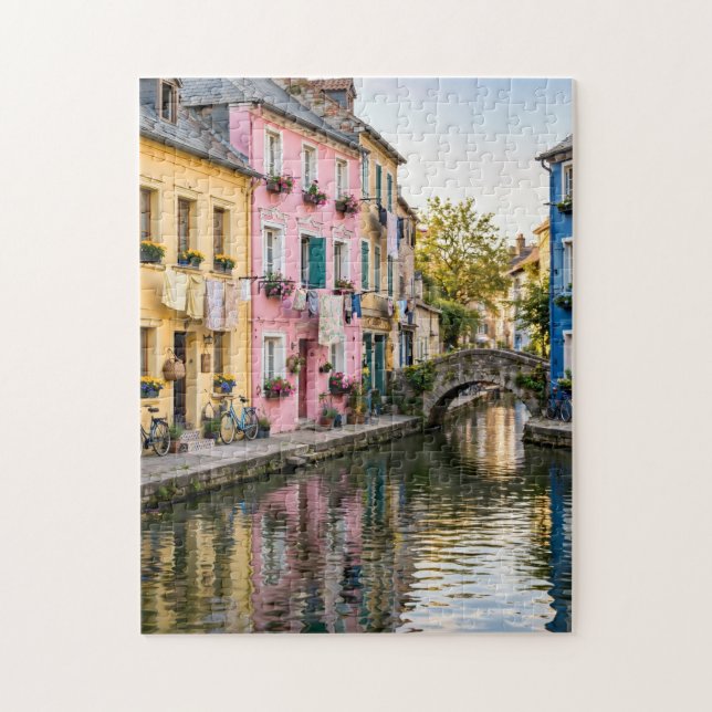Rompecabezas de Casas del Canal (Vertical)