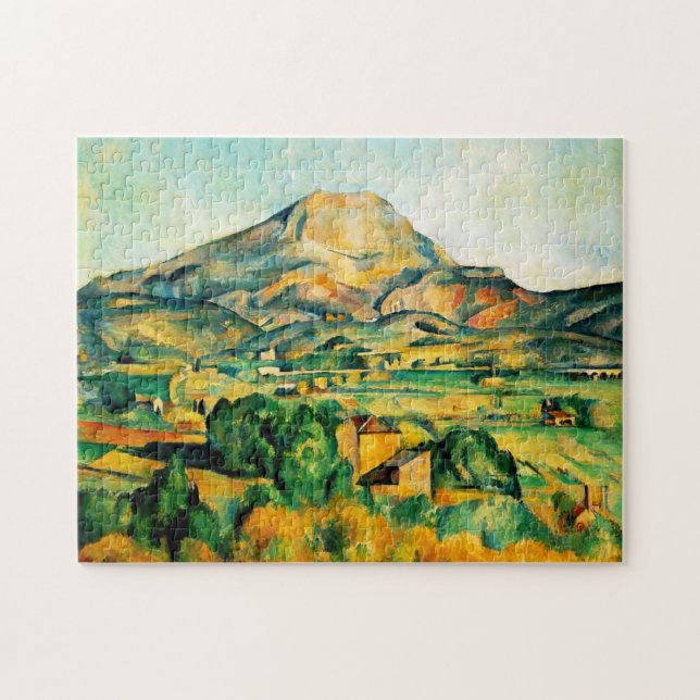 Rompecabezas de Cezanne Mont Sainte-Victoire (Horizontal)