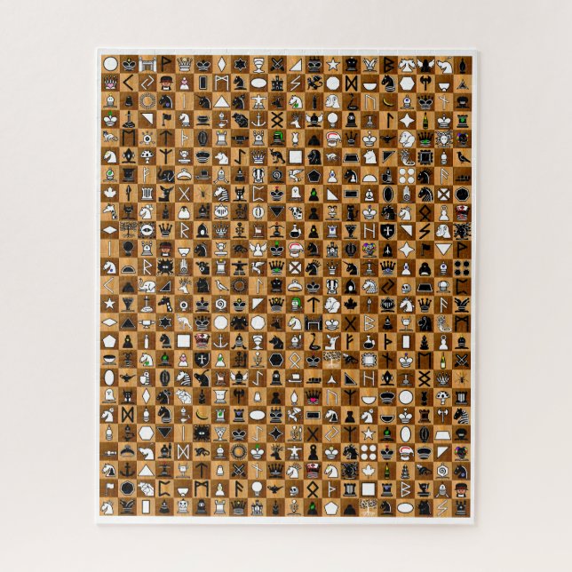 Rompecabezas de ChessCraft (Vertical)