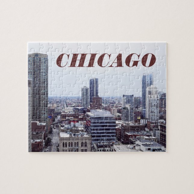 Rompecabezas de Chicago (Horizontal)
