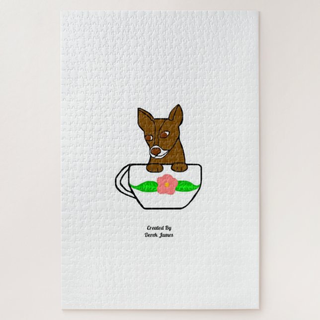 Rompecabezas de Chihuahua de 20" x 30" (Vertical)