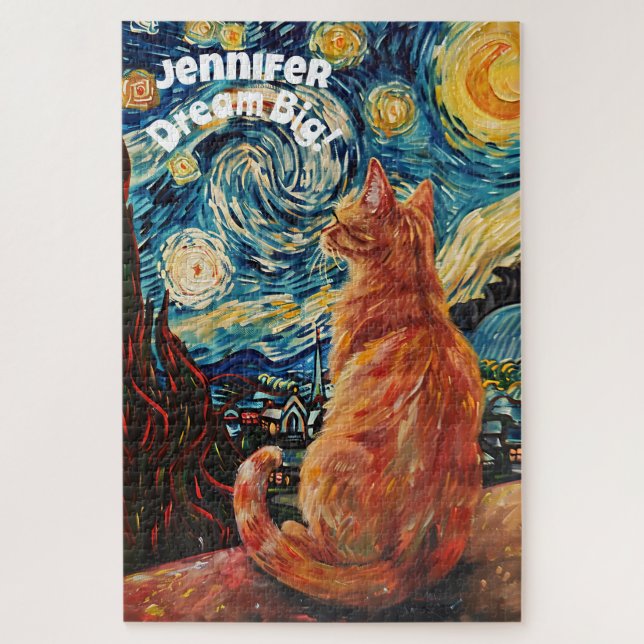 Rompecabezas de citas de Van Gogh (Vertical)