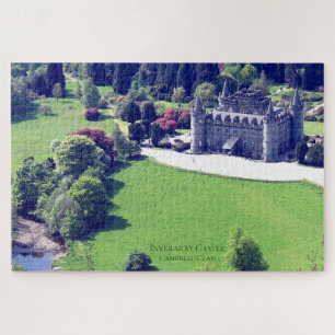 Rompecabezas de clan Campbell en el castillo Inver