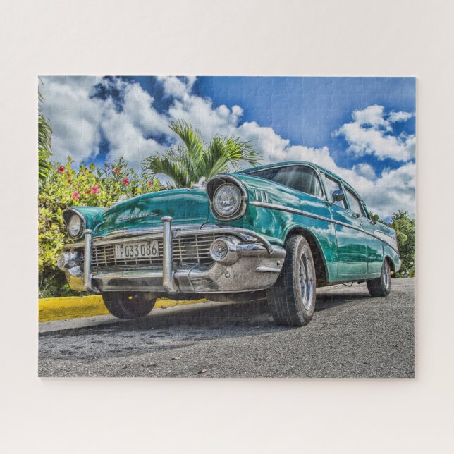 Rompecabezas de Coche Antiguo (Horizontal)