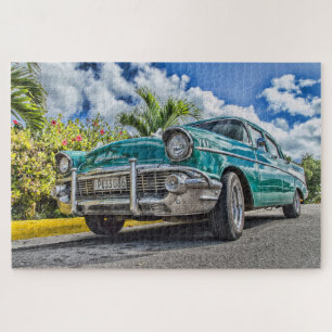 Rompecabezas de coche antiguo