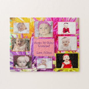 Rompecabezas de Collage de fotos colorido