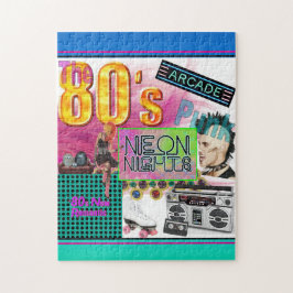 Rompecabezas de Collage de los años 80