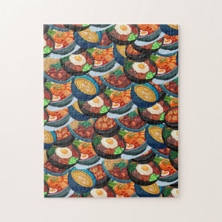 Rompecabezas de comida coreana