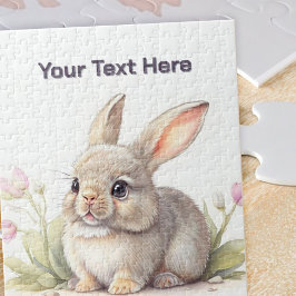Rompecabezas de conejo de personalizable