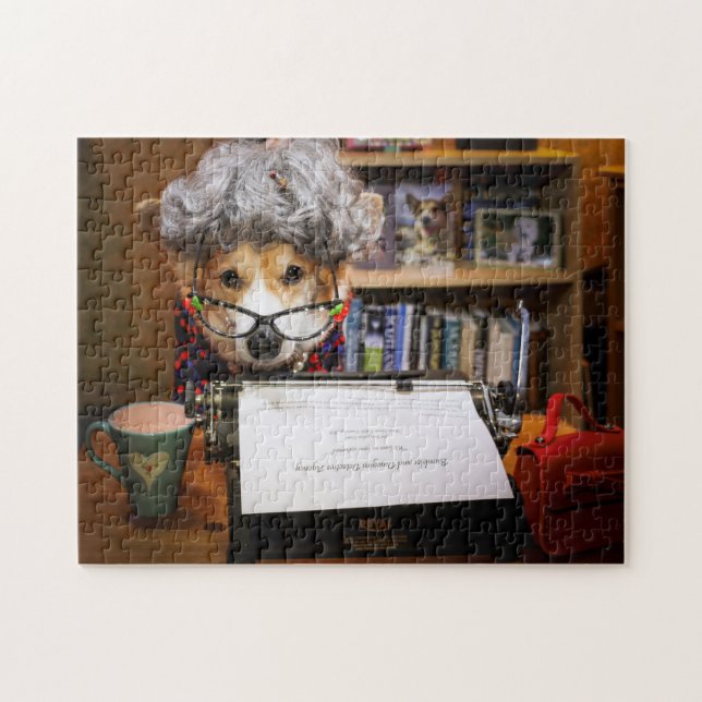 Rompecabezas de Corgi (Horizontal)