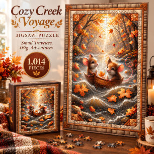 Rompecabezas de Cozy Creek Voyage Ratones de 1.014