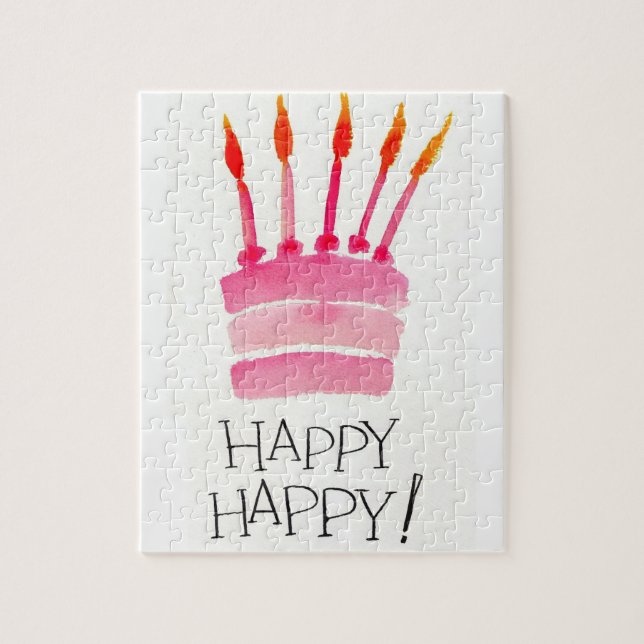 rompecabezas de cumpleaños (Vertical)